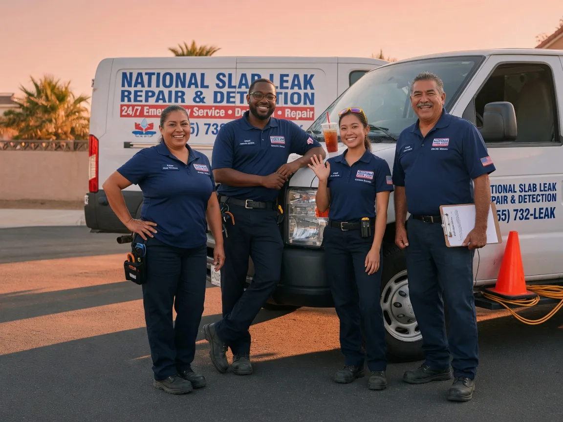Slab Leak Detection company in Rowley, IA
